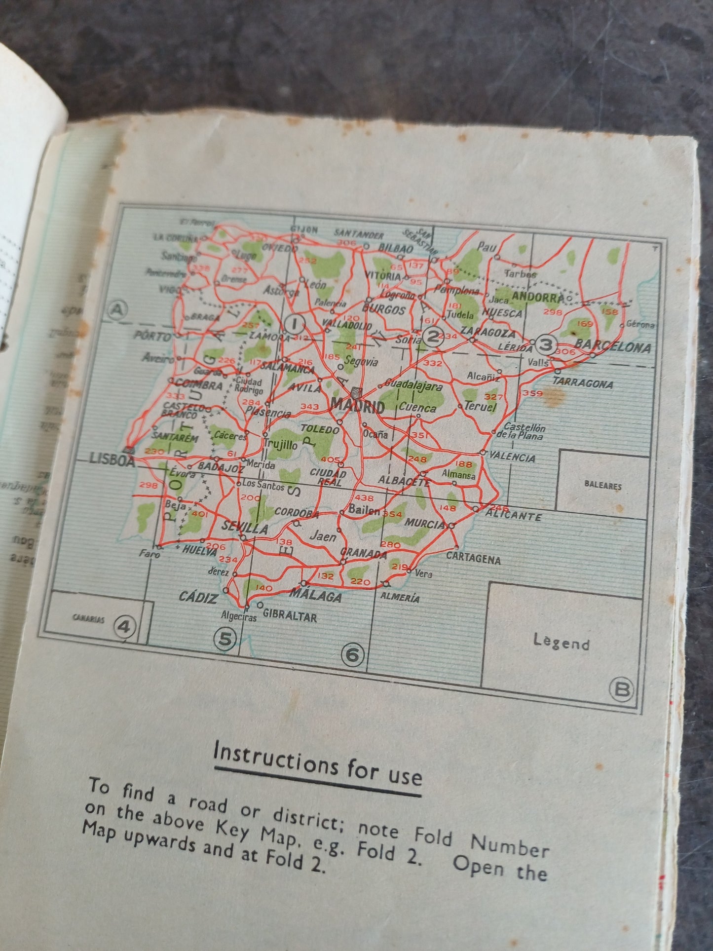 Guida Del Turista Spagna (vintage)
