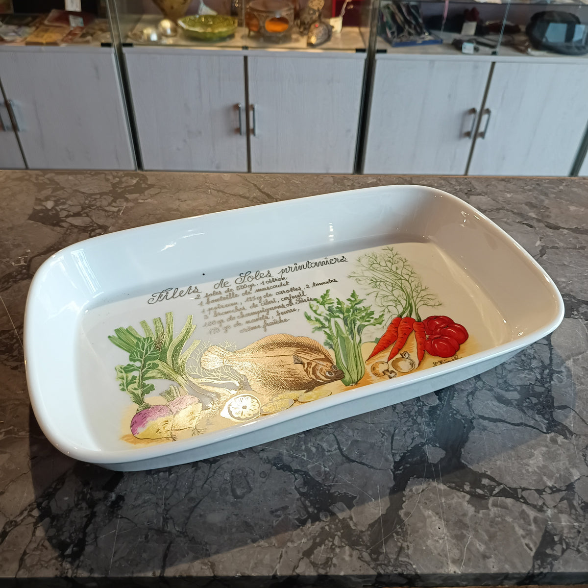 Piatto Da Portata Sogliola L'hirondette 38x22.5