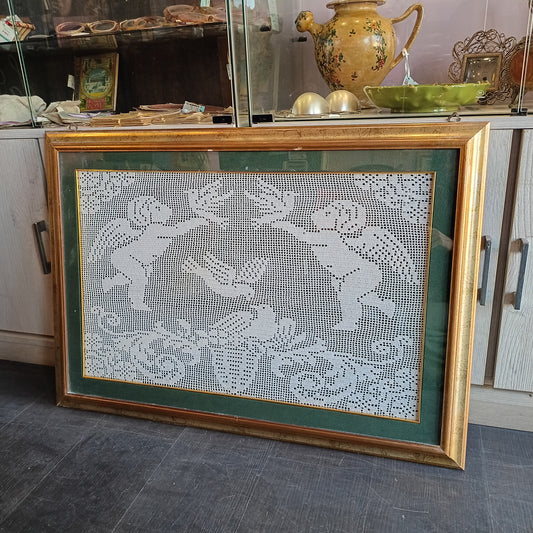 Q/coppia Puttini Uncinetto Cm85x60