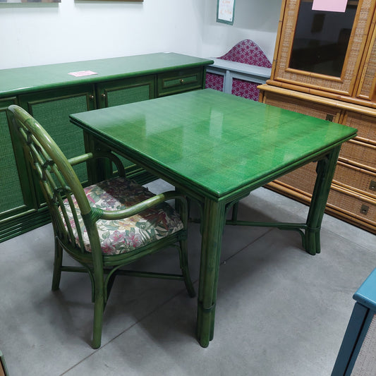 Set/ Tavolo * + 6 Poltroncine * Bambù Verde