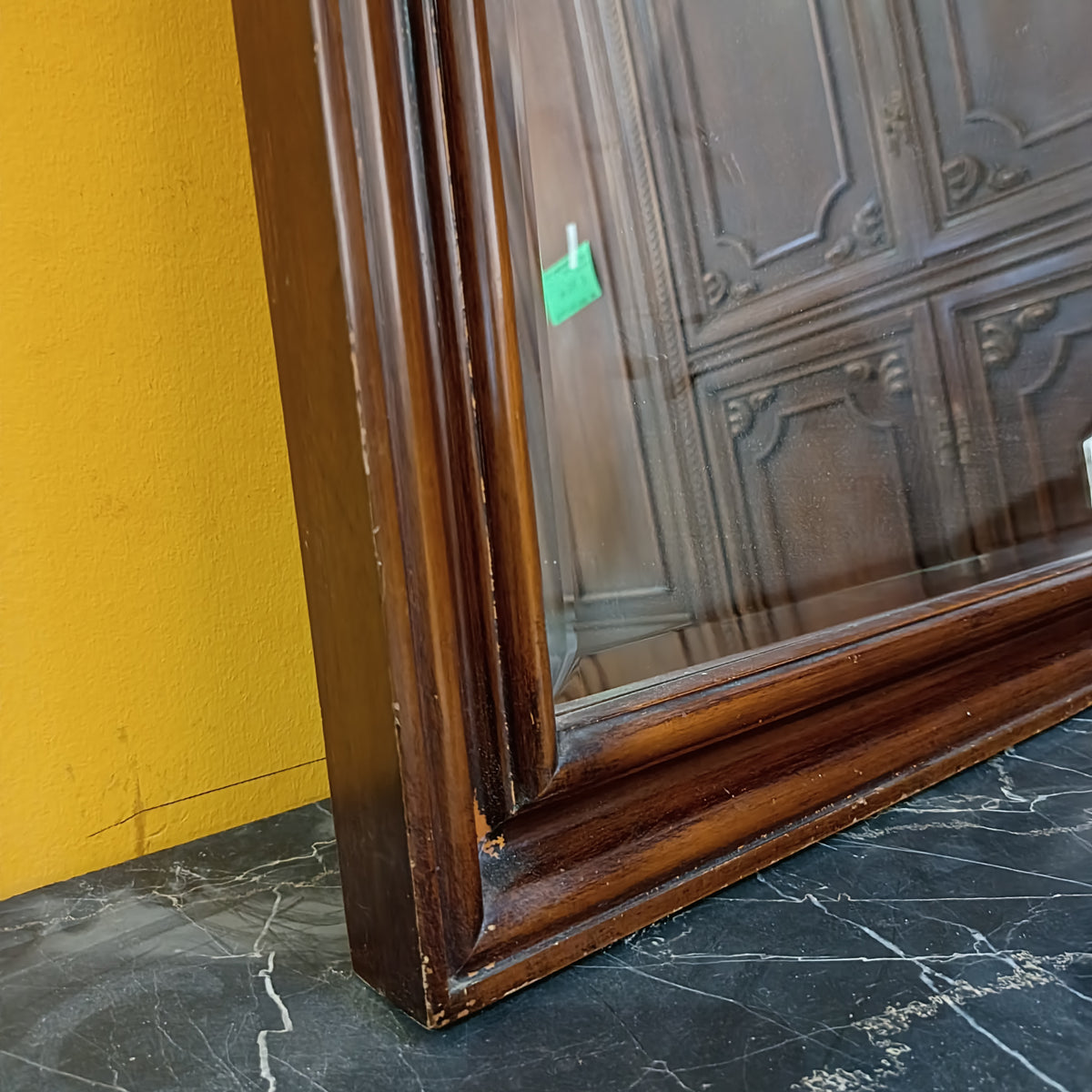 Specchio Legno Noce Cm58,5x90