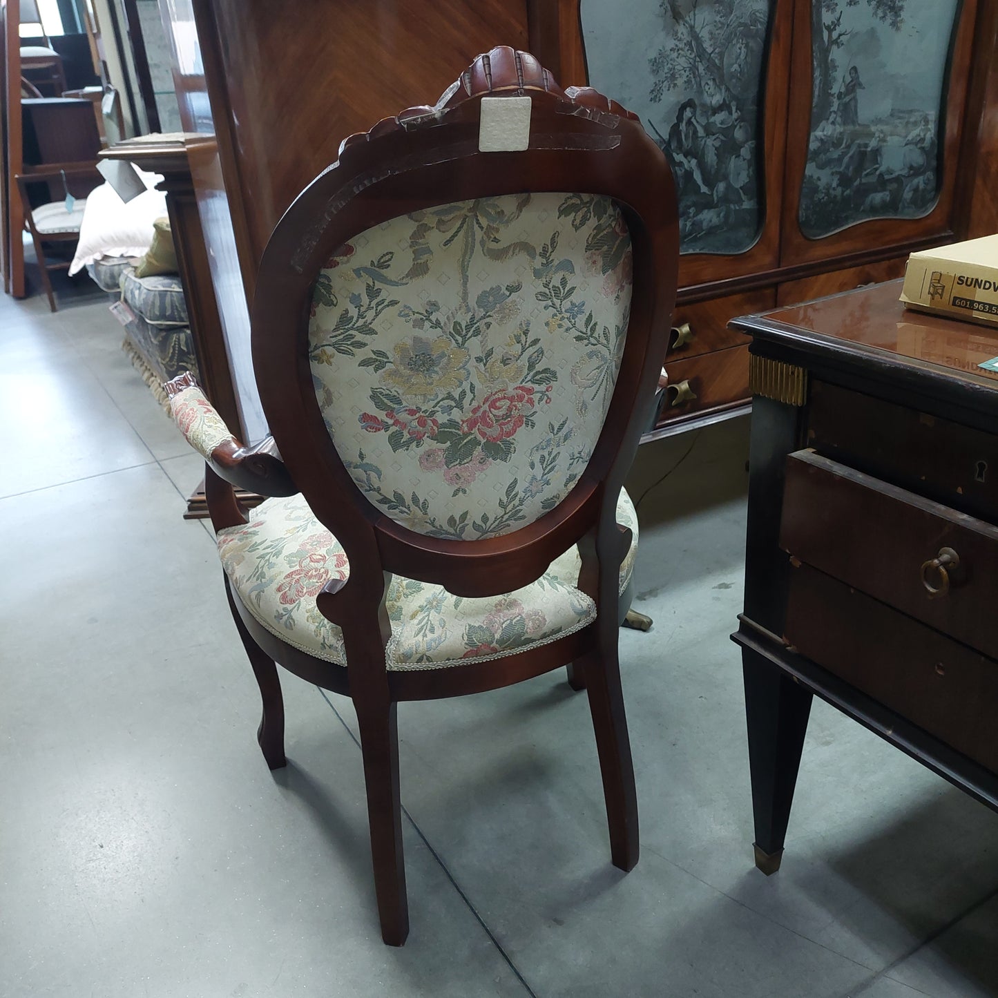 Poltroncina Legno St. Luigi Filippo