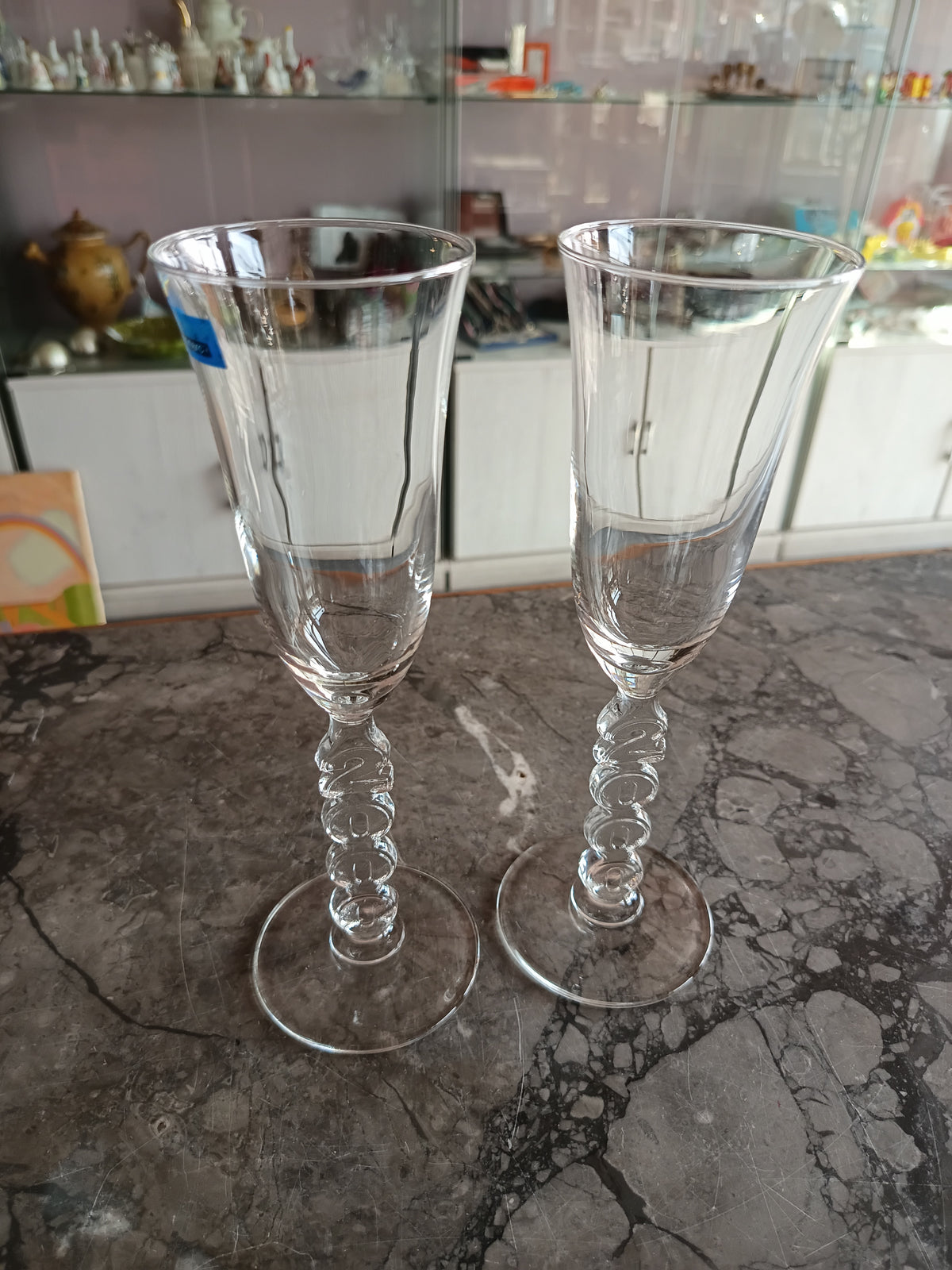Set/2 Flute Luminarc Millennium 2000 Da Collezione