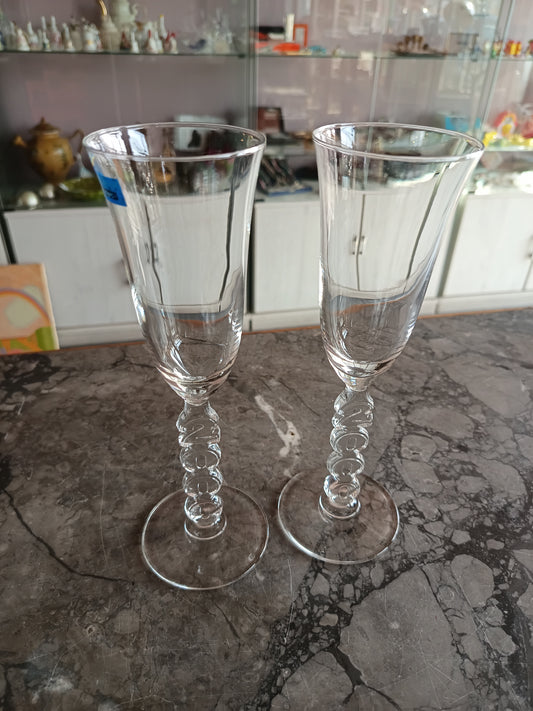 Set/2 Flute Luminarc Millennium 2000 Da Collezione