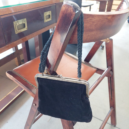 Borsettina* Vintage Velluto Nero