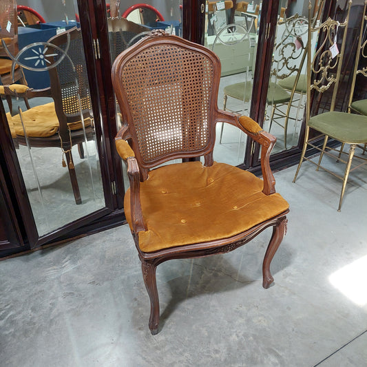 Poltroncina Legno/paglia Di Vienna*