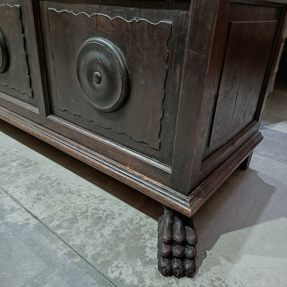 Cassapanca * Legno '800 Stile Umbertino Cm160x57x63h