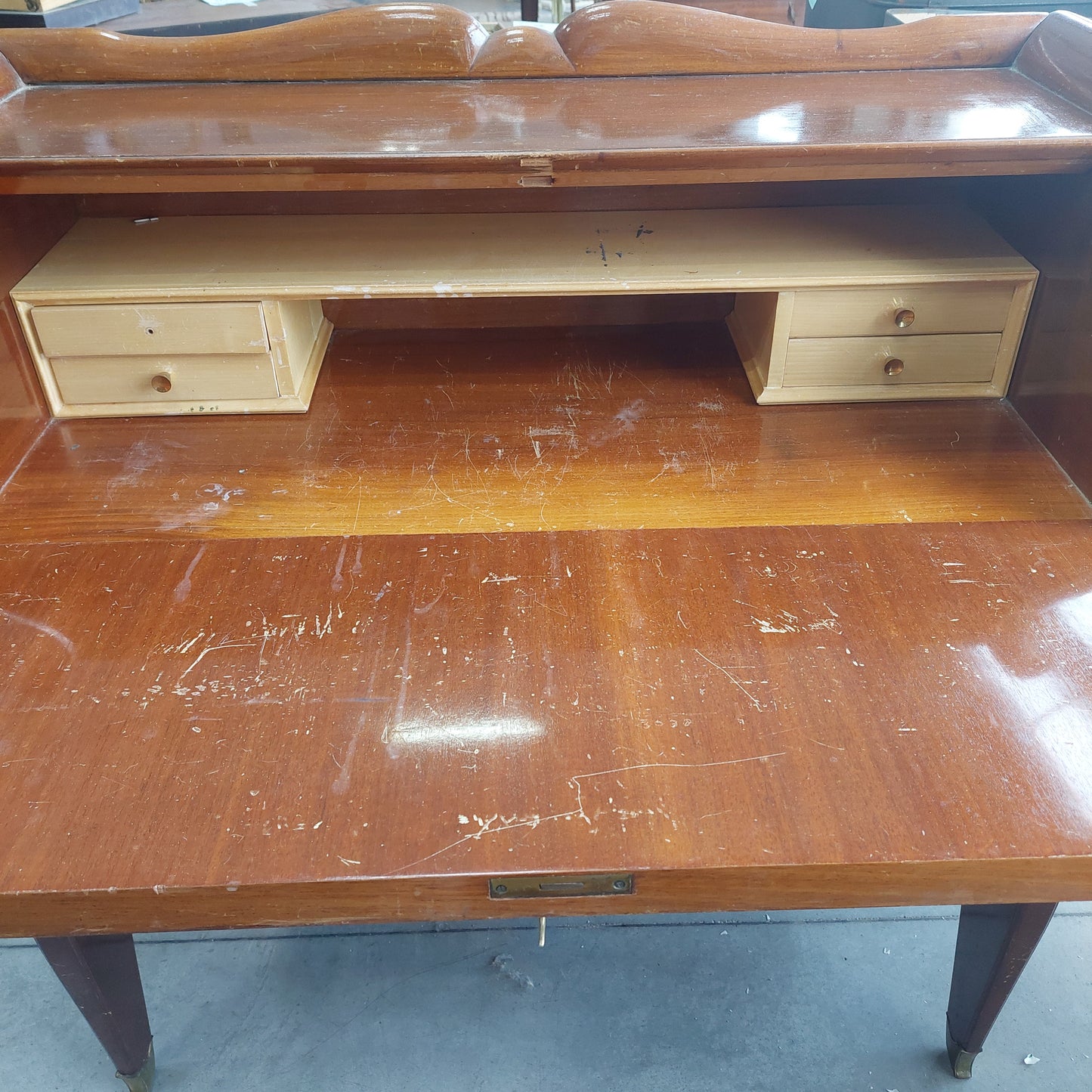 Comò Secretaire Anni 50 3/c 1/r Cm107x49x106