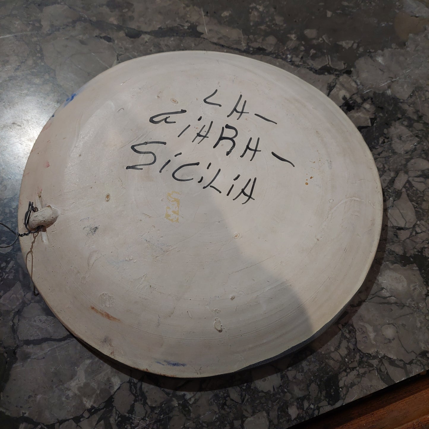Piatto Ceramica La Giara Firmato Patti D27cm
