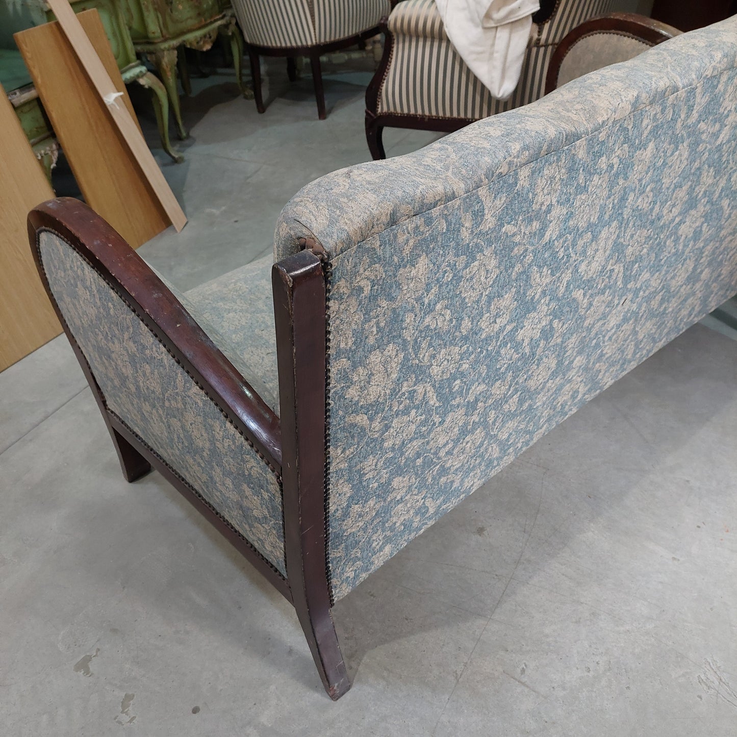 Divanetto * Legno St. Decò Cm135x70x80h