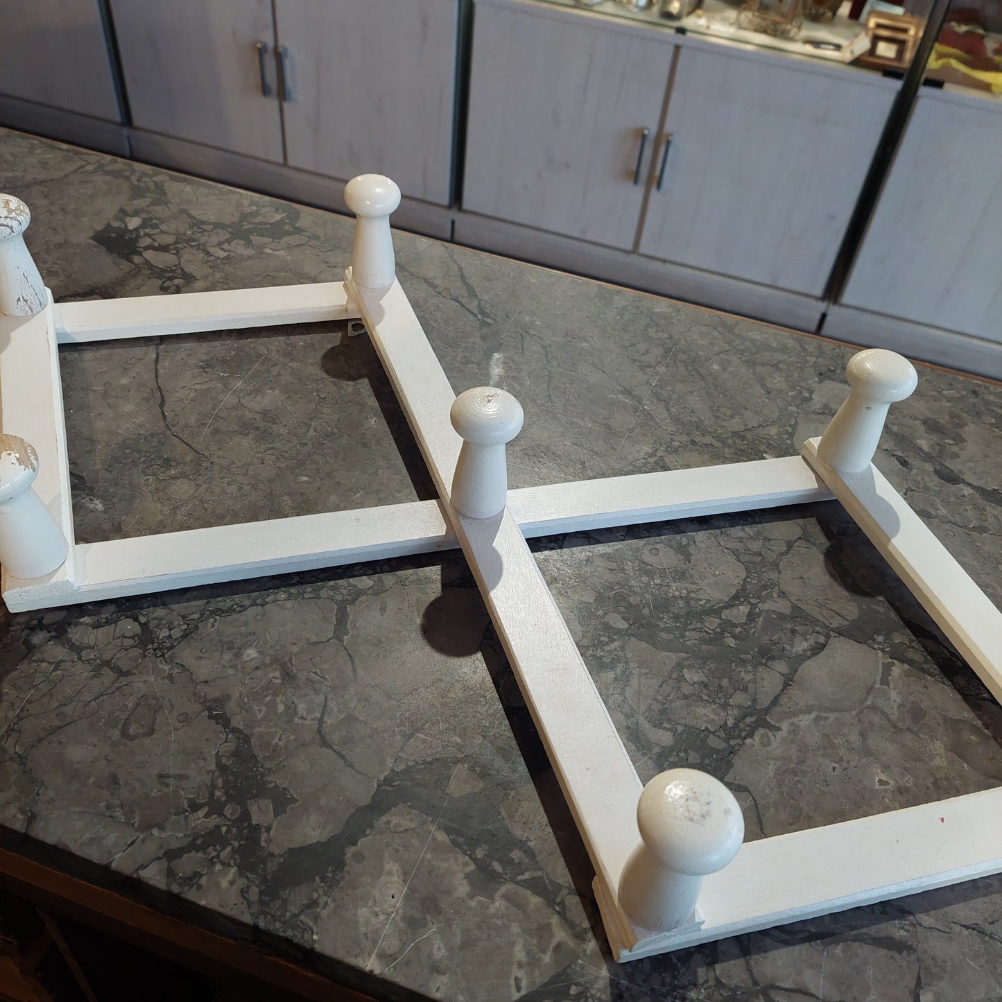 Appendiabiti * A Fisarmonica Legno 7 Ganci
