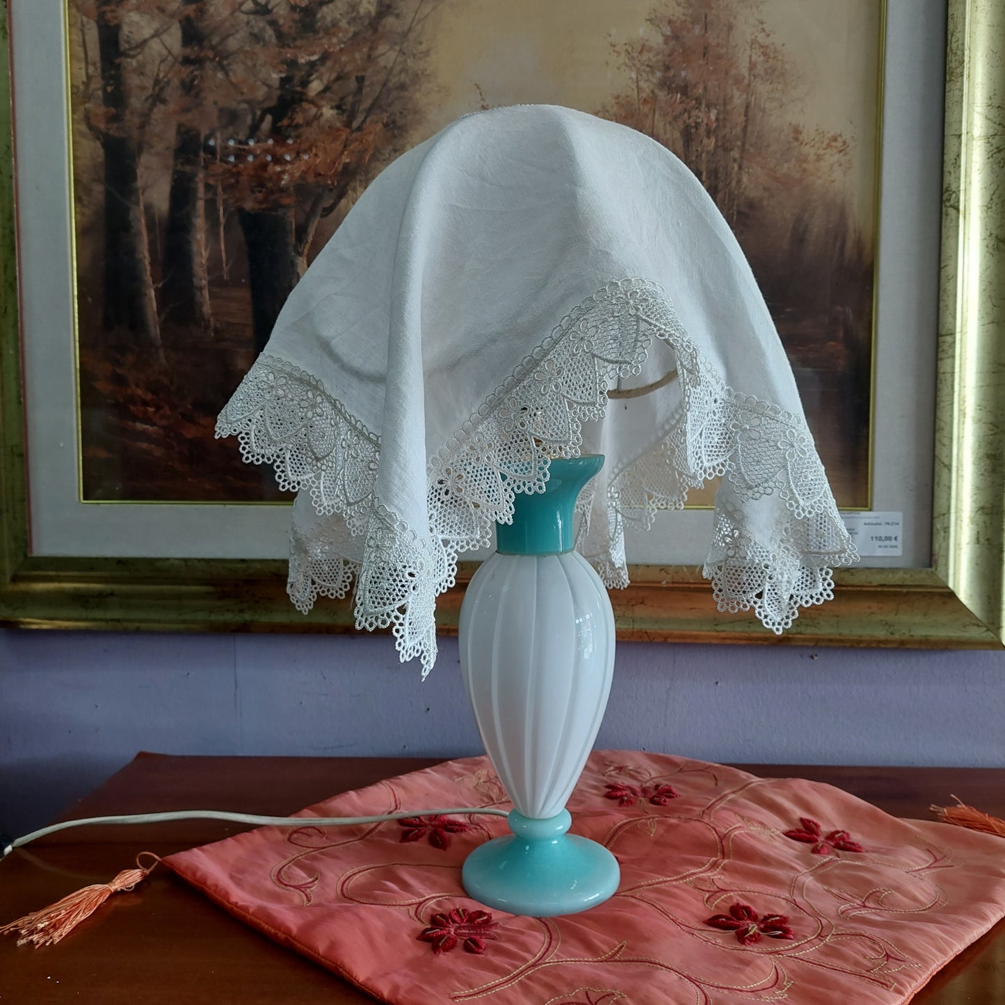 Lume Vetro Murano Anni 50 Cm47