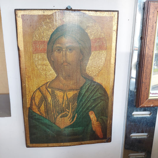 Quadro Icona St. Bizantino Cristo