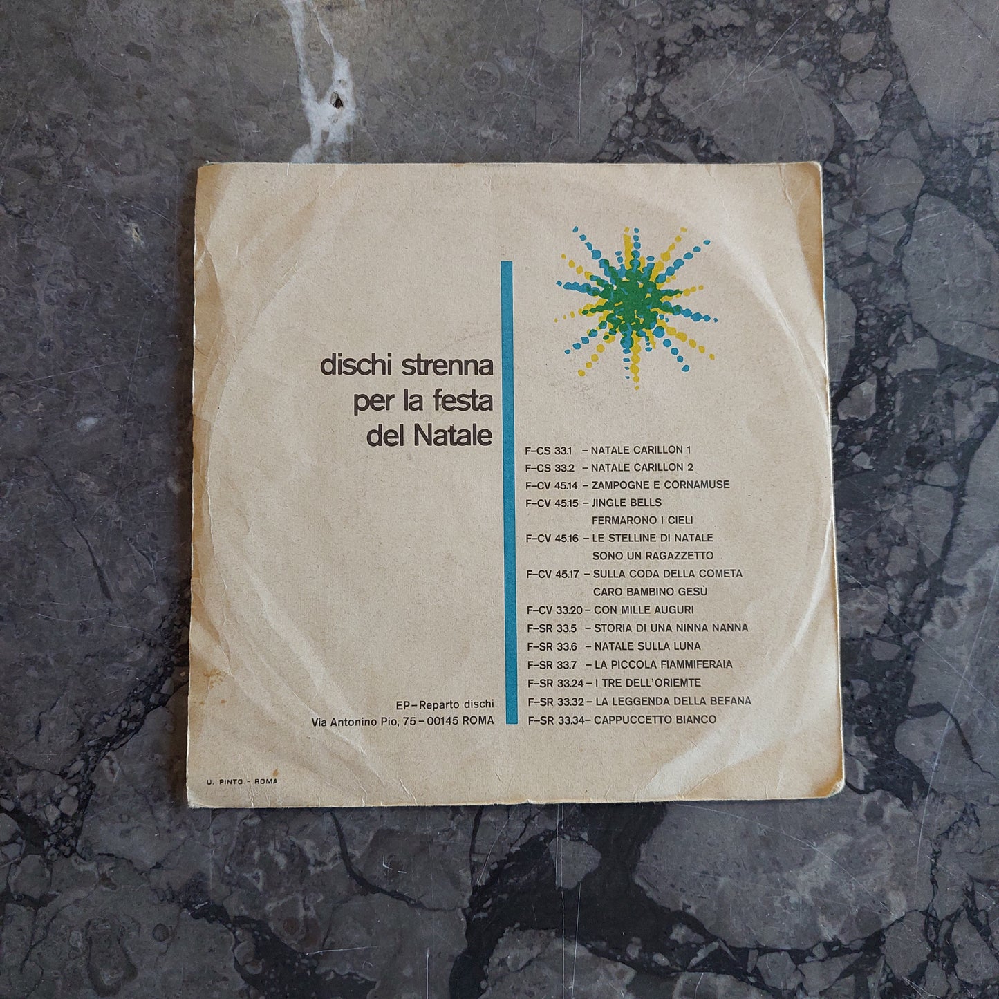 V/zampogne E Cornamuse (45 Giri)