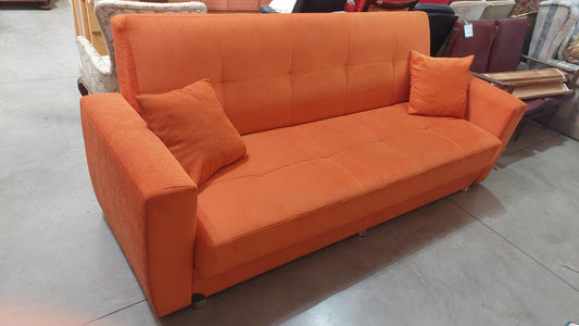Divanoletto Tessuto Arancione 223x80
