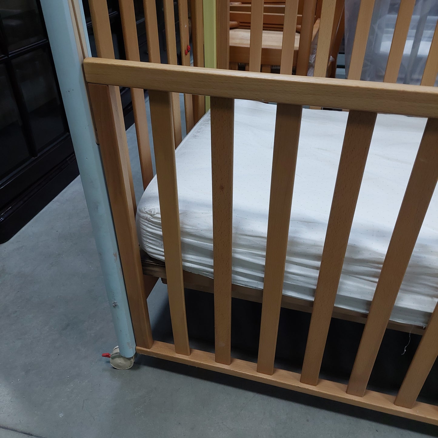 Lettino* Culla Foppapedretti Con Materasso Cm130x83x104h