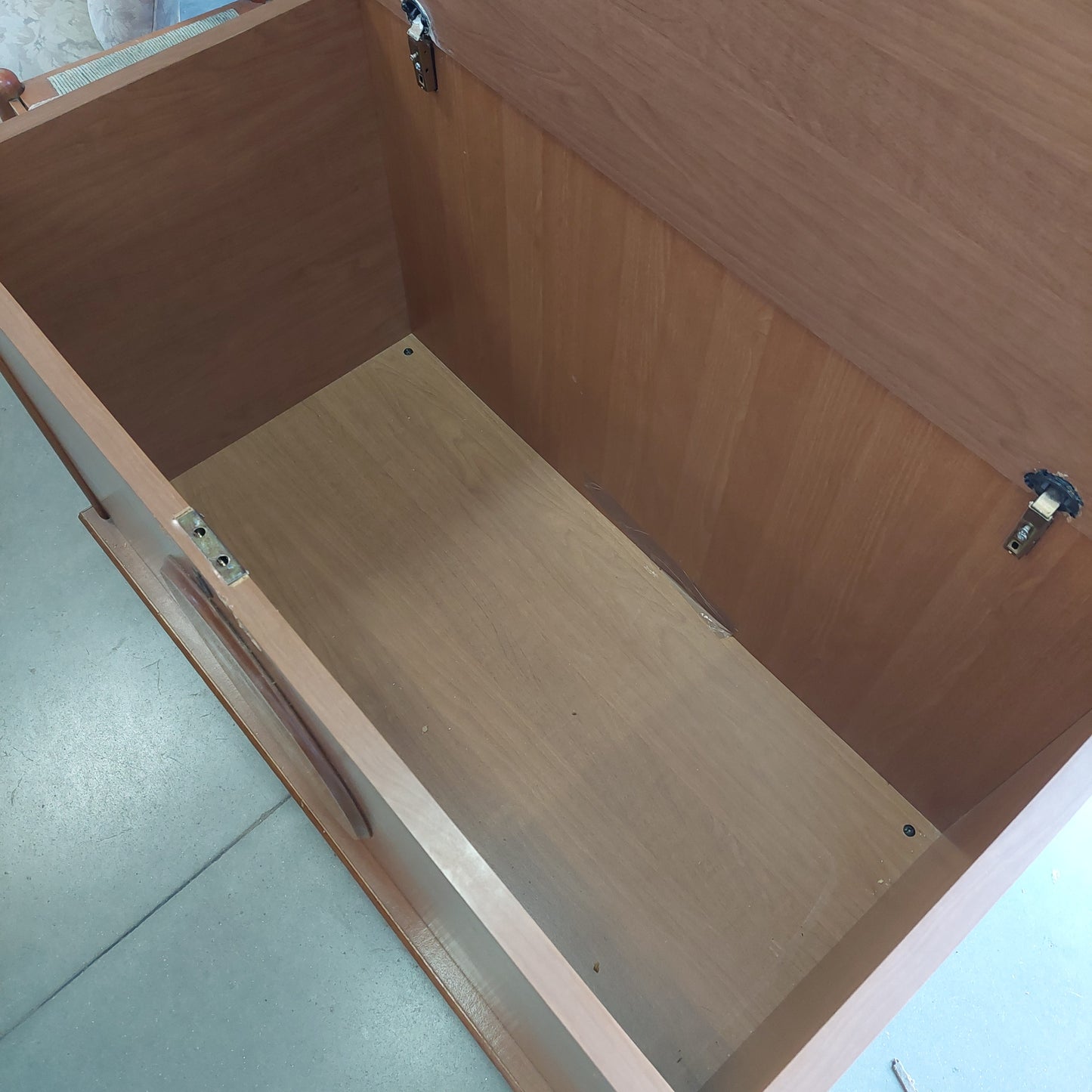 Cassapanca * Noce Anni 60 Cm110x57x71h