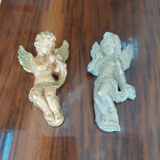 Decoro Angioletto Gesso Cm12