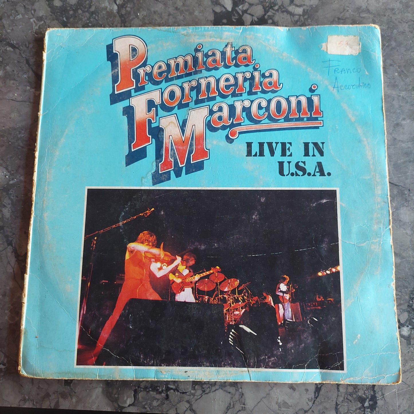 V/live In U.s.a. - Premiata Forneria Marconi* (lp)