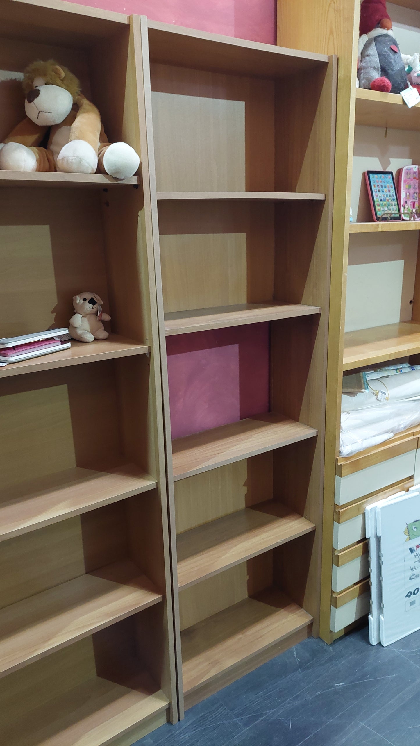 Scaffale* Libreria 5/r Cm57,5x23x185h
