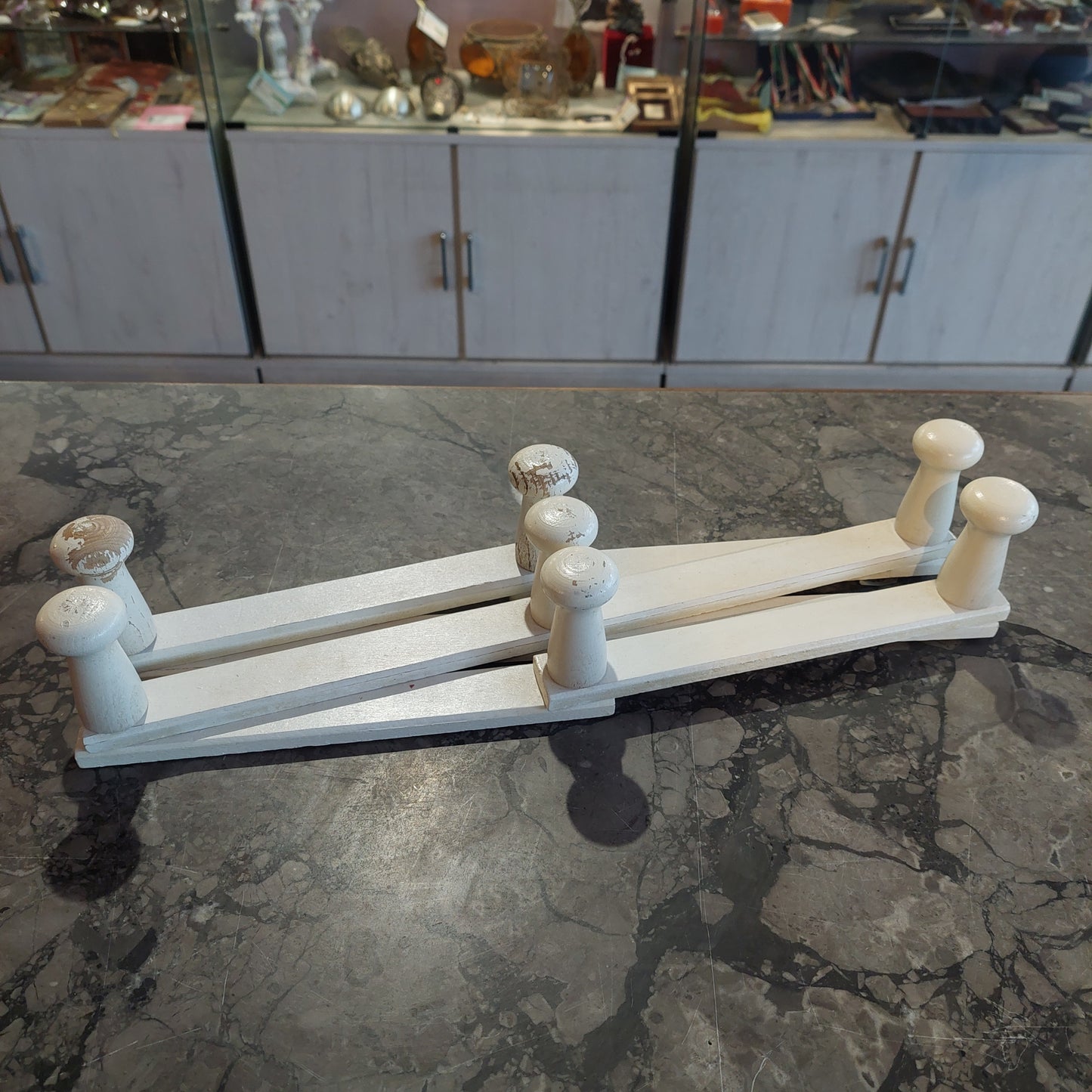 Appendiabiti * A Fisarmonica Legno 7 Ganci
