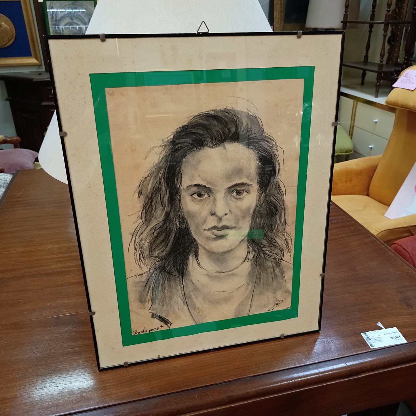 Q/ Volto Di Donna - Budapest Cm40x50