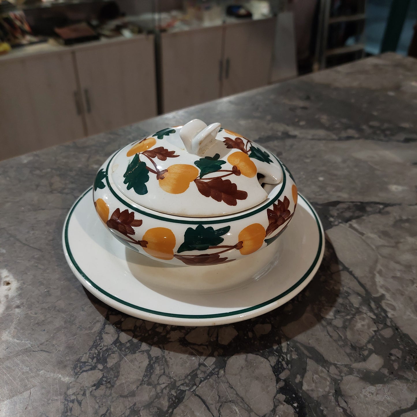 Formaggiera* Ceramica Richard Ginori Mondovì '50