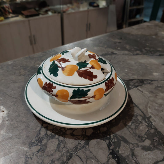 Formaggiera* Ceramica Richard Ginori Mondovì '50