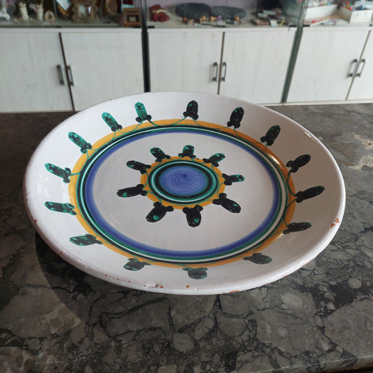 Piatto Da Parete Ceramica Siciliana D37
