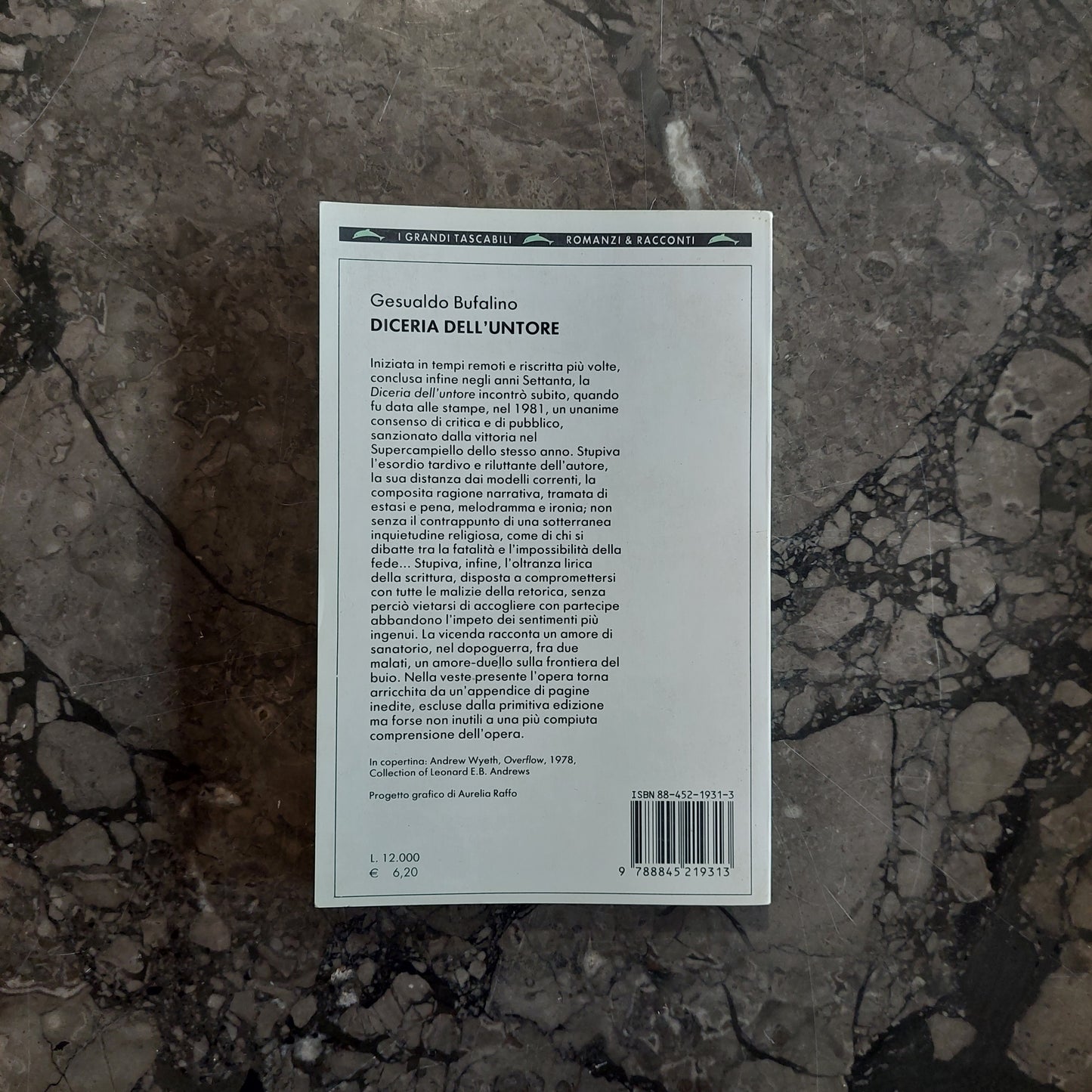 L/diceria Dell'untore - G. Bufalino