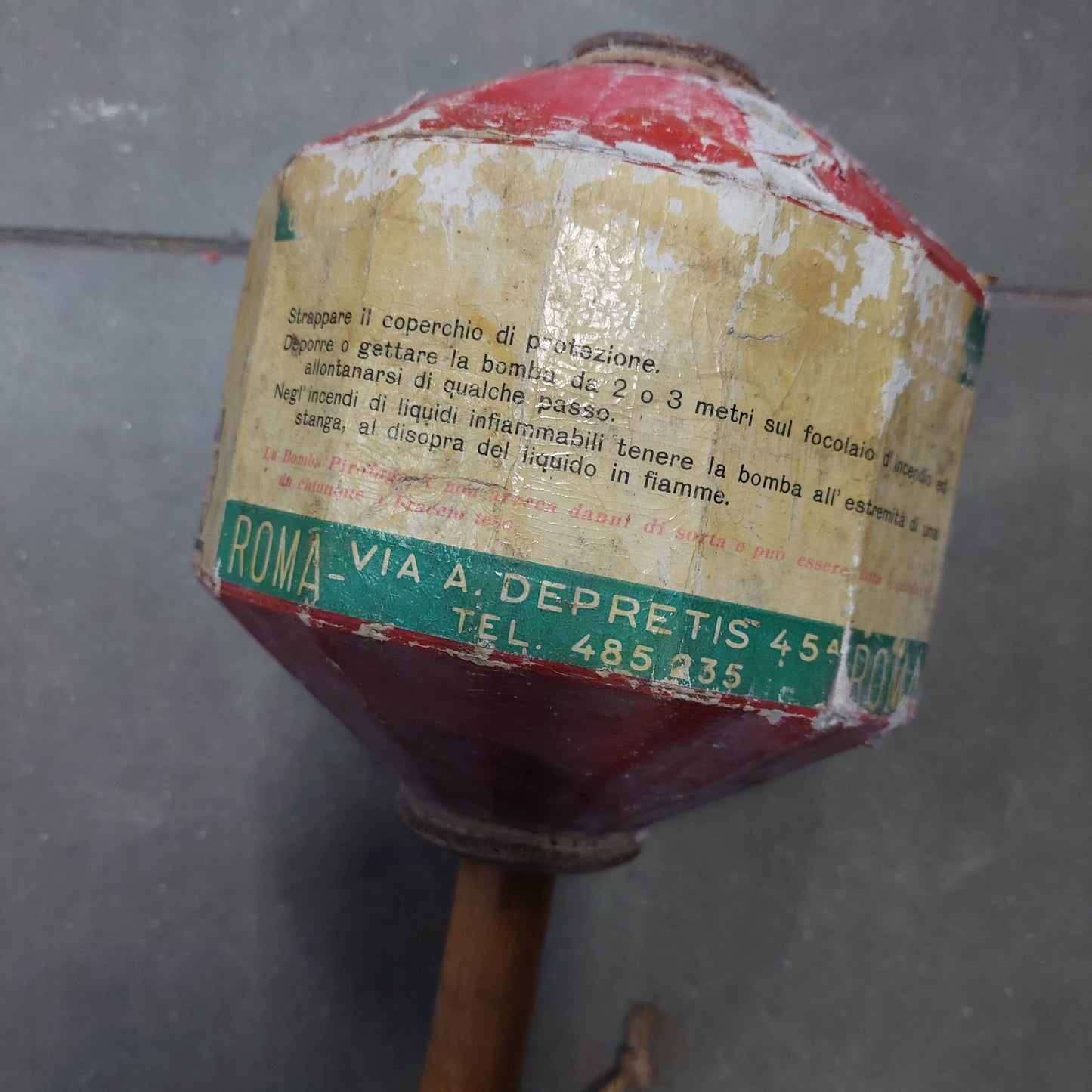 Bomba Pirofuga Anni 30