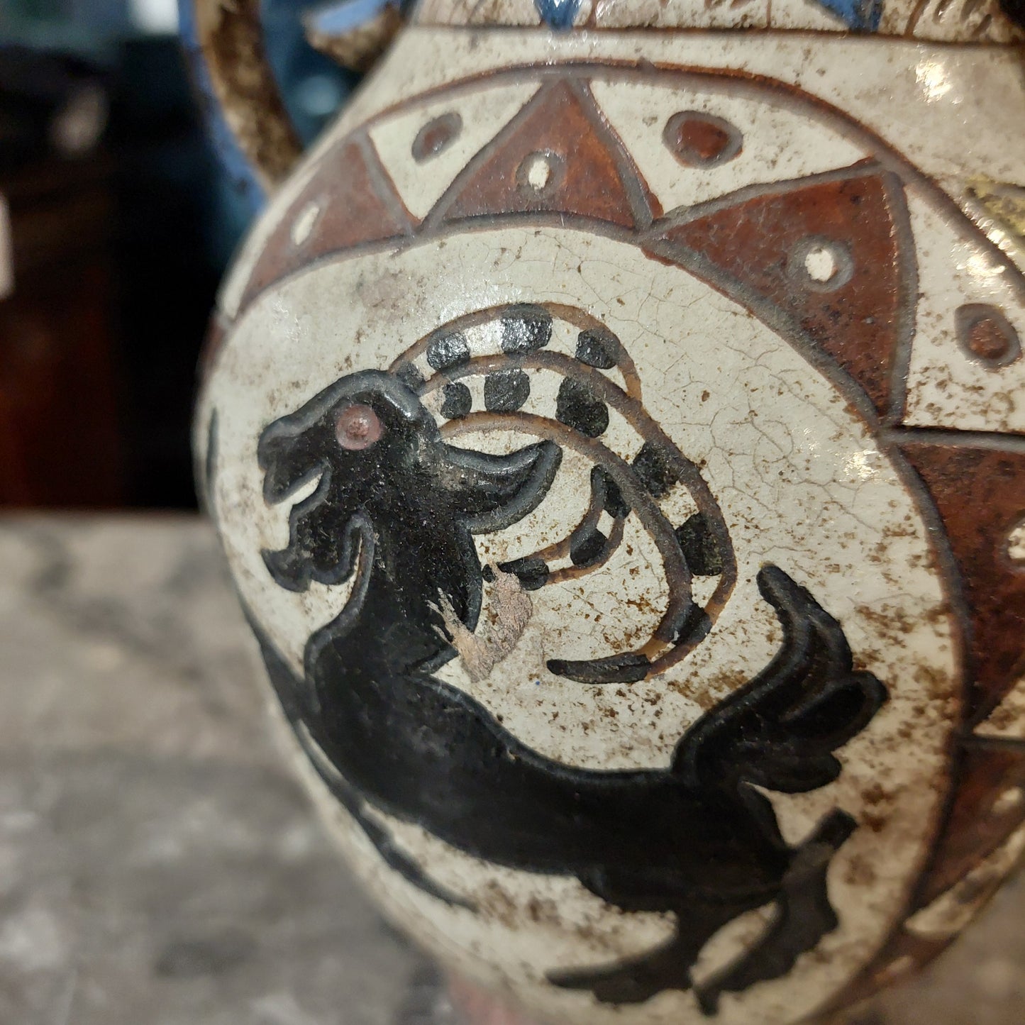 Anfora Ceramica* Antica Figure Caprine