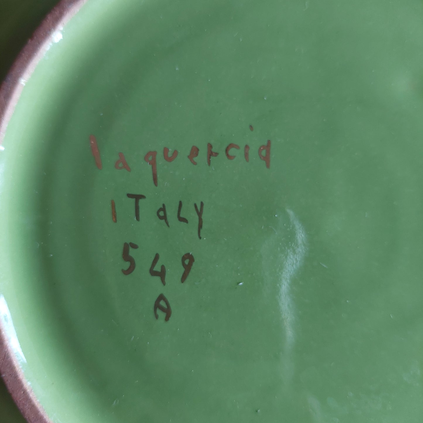 Ciotola * Centrotavola Ceramica La Quercia Italy Art Decò