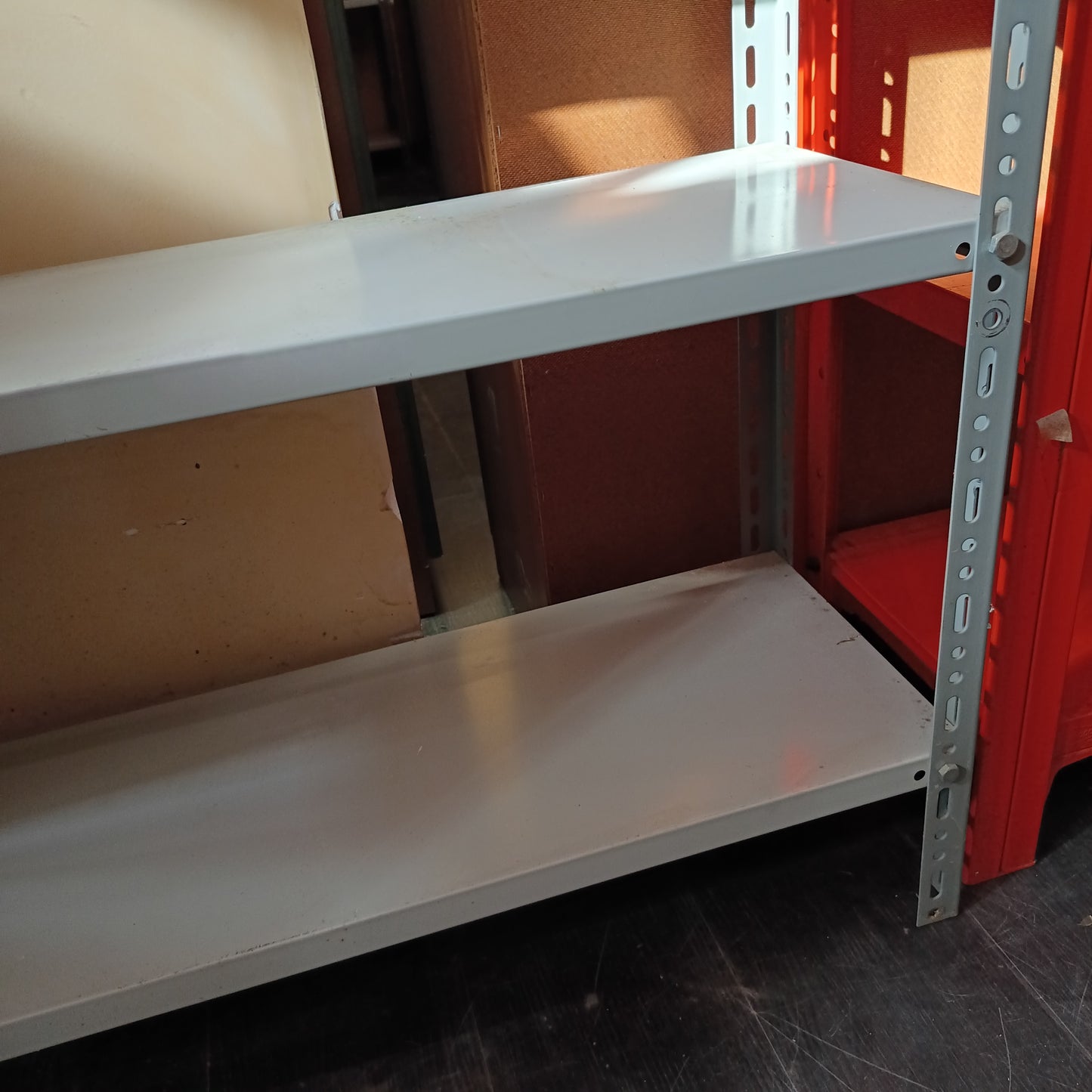 Scaffale * Metallo Zincato 5 Ripiani Cm80x30x200h
