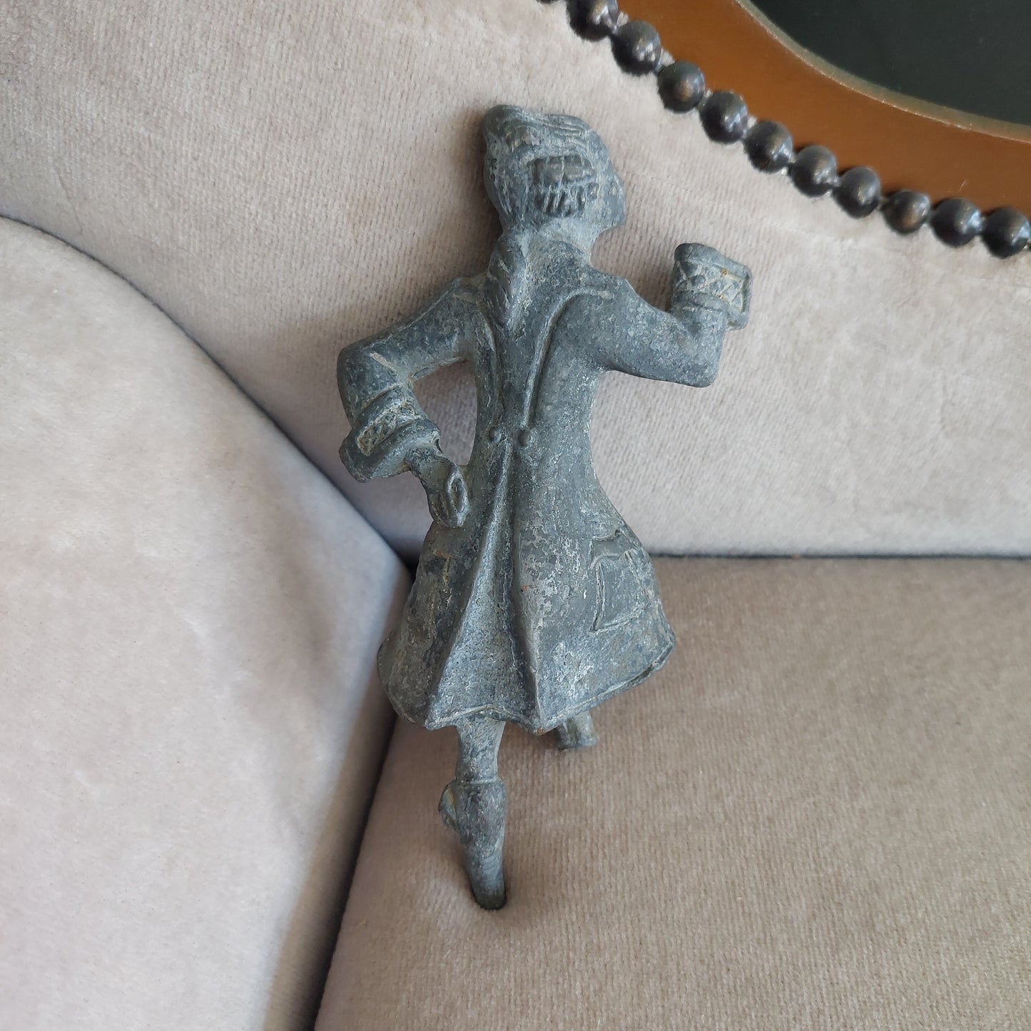 Fregio Damerino Bronzo* Antico H14