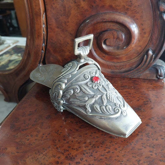 Antica Staffa Peruviana Silver Sbalzato Cm23