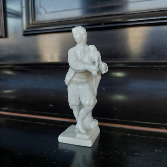 Statuina Zampognaro Porc Ginori Capodimonte H10