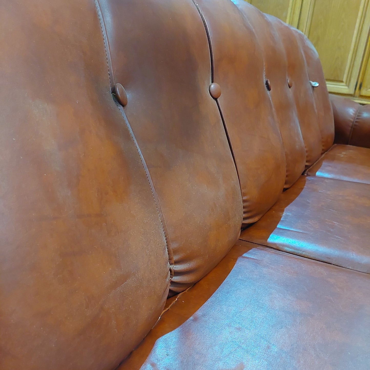 Divano Letto Marrone Cm190x97 (rete 144x190)