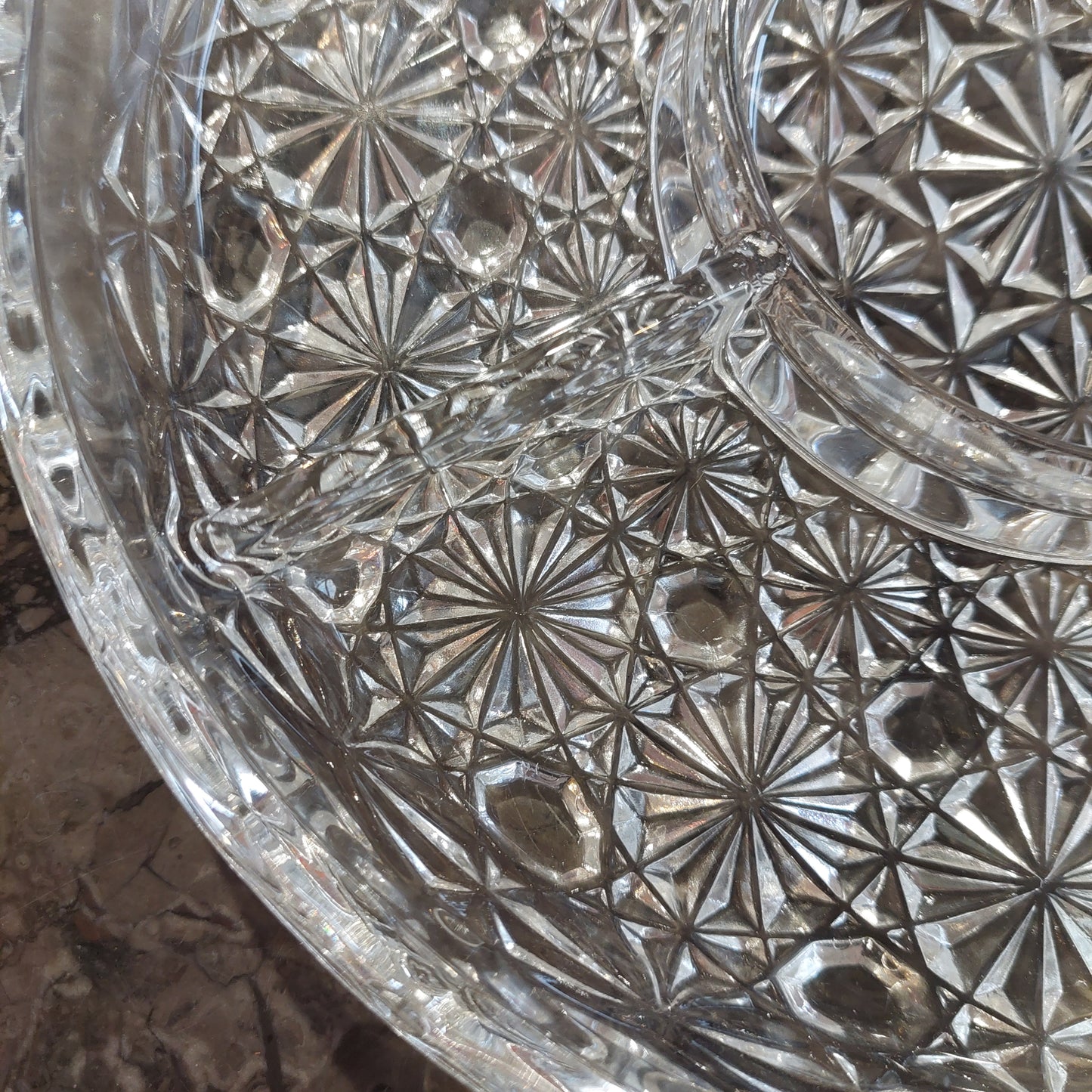 Antipastiera Vetro Francese Luxhem D25cm