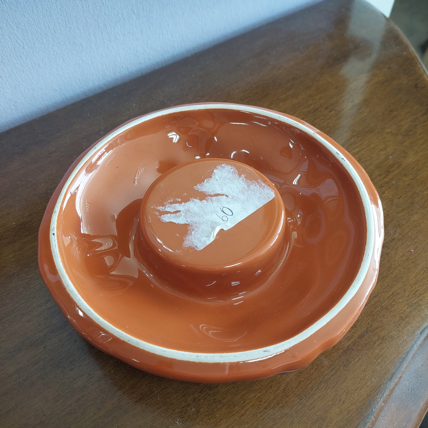 Portacandela Ceramica Mattone Vintage D15