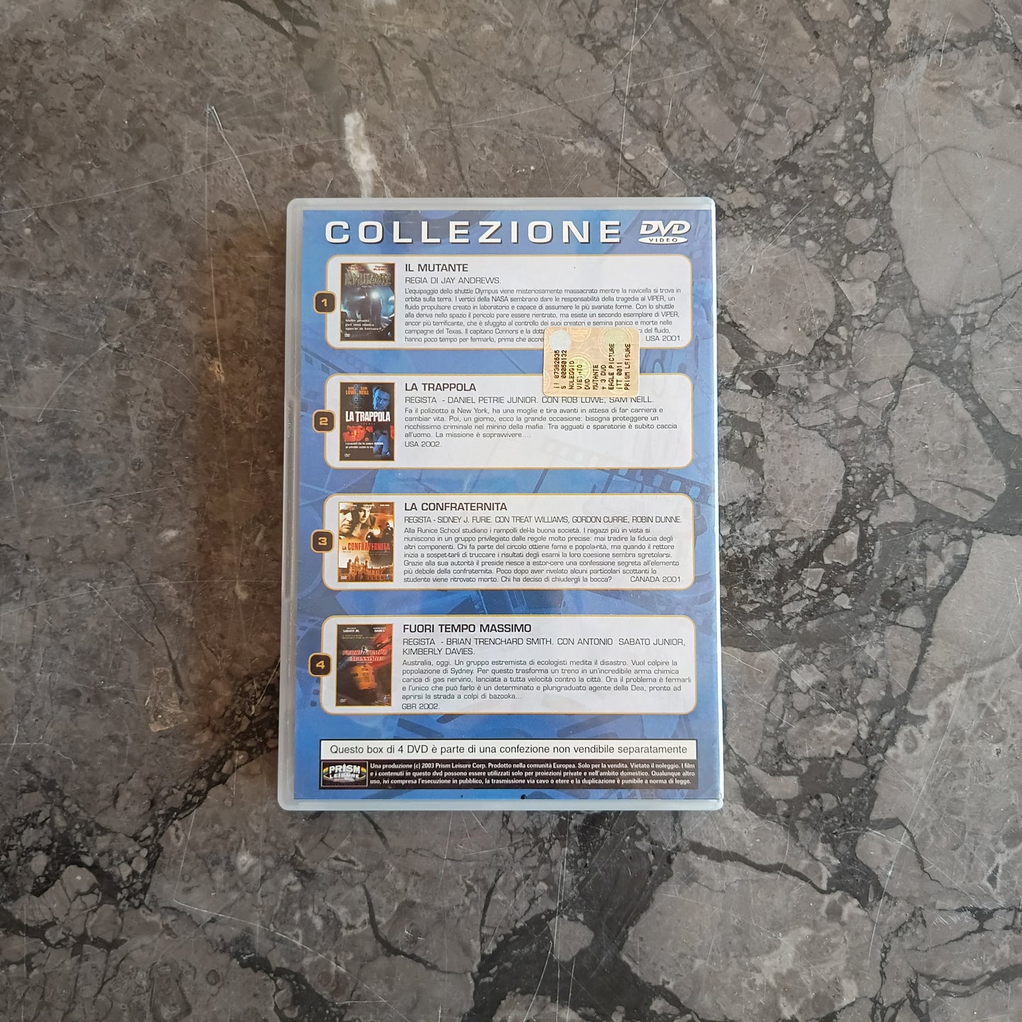 Dvd/collezione 4 Film