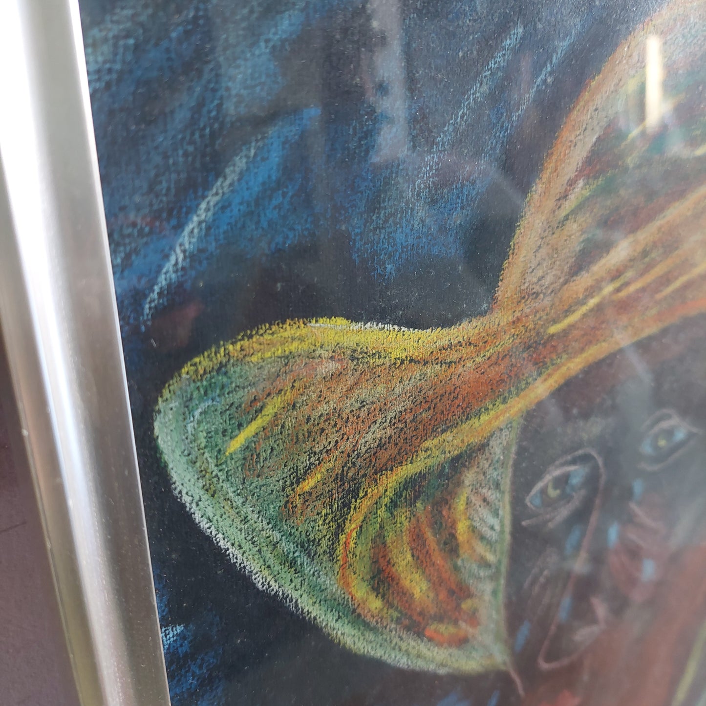 Quadro Ritratto Van Gogh Di Cetty Germanà Cm37x52,5