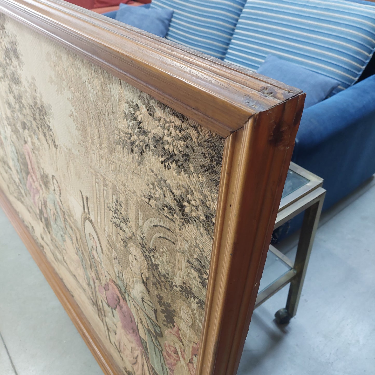 Quadro Arazzo Scena Bucolica Cm207x106