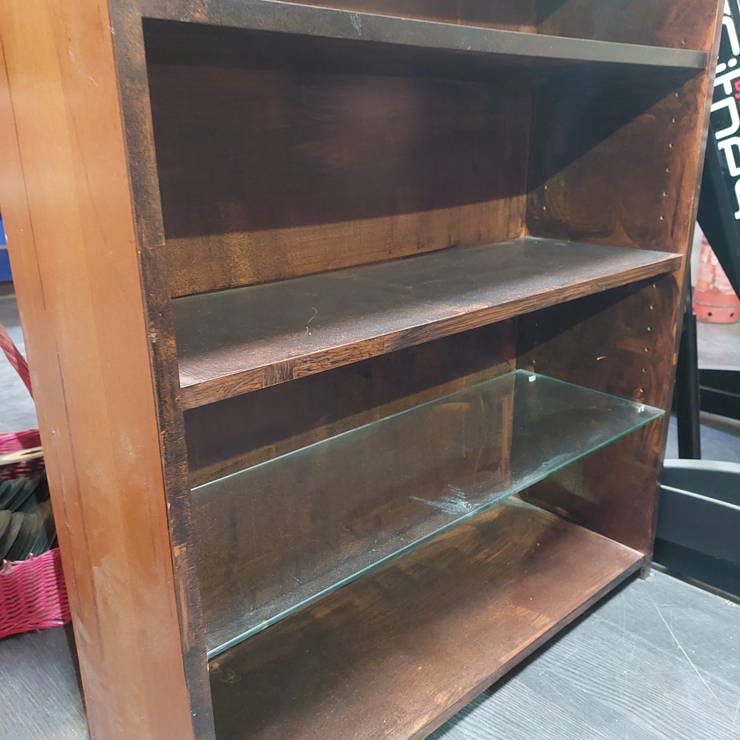 Libreria Bassa Legno 5/r Cm80x29x132h