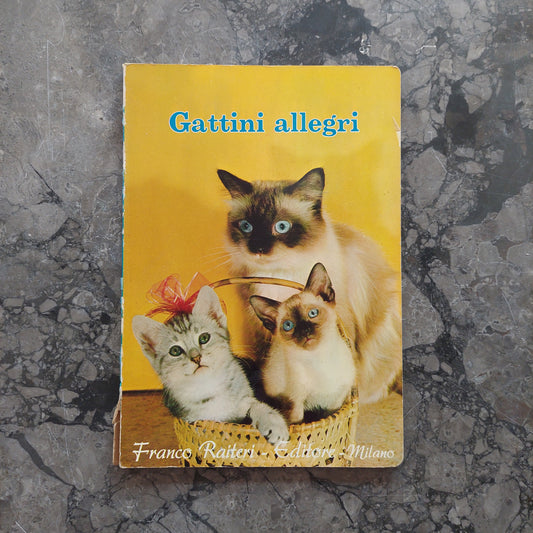 Gattini Allegri (cartonato Vintage)