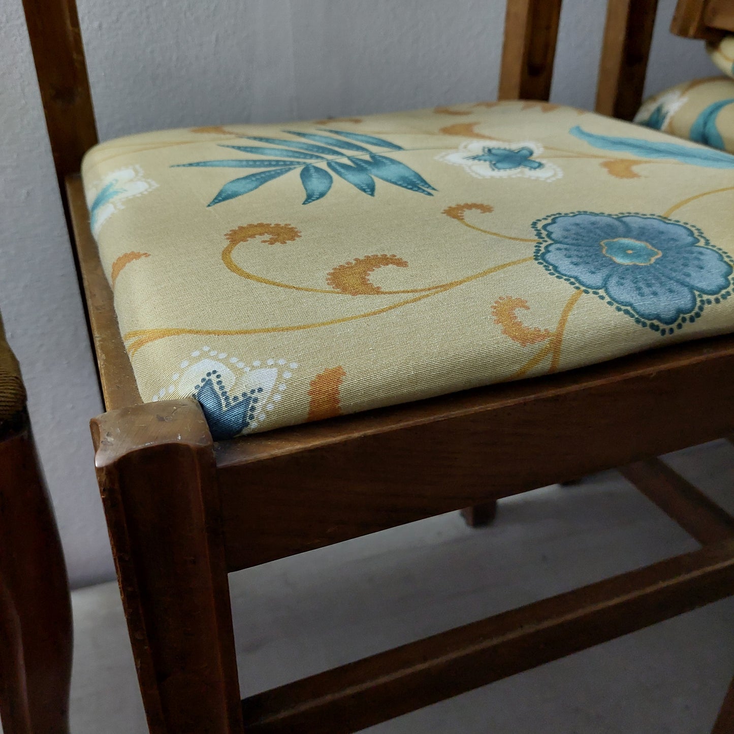 Set/4 Sedie Legno Anni 60