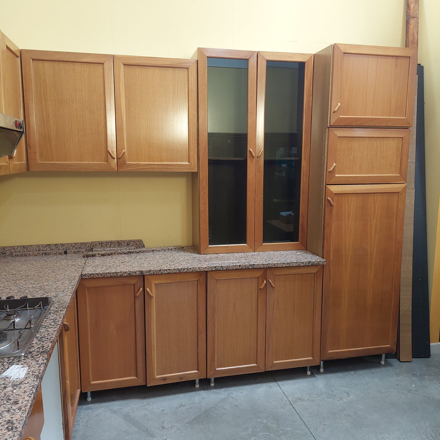 Cucina* Angolare Legno Marmo