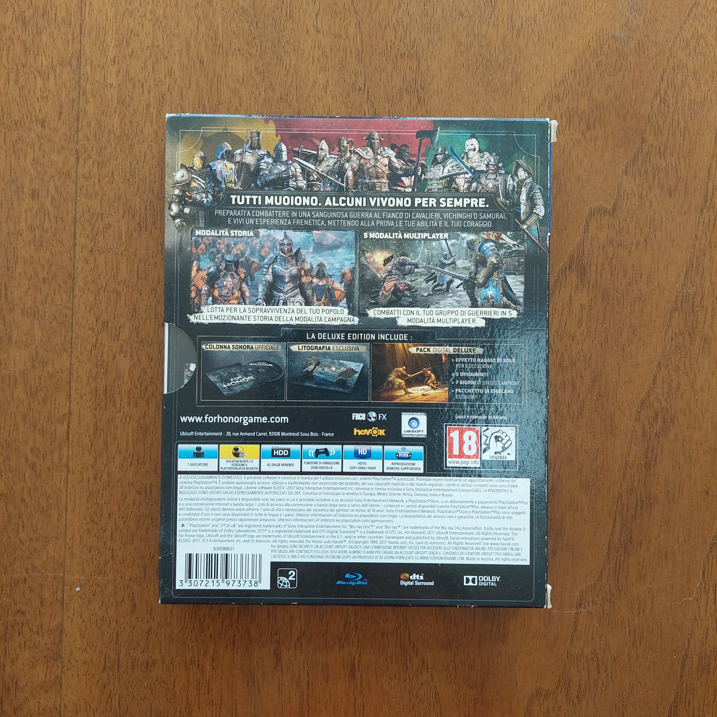 Ps4 - For Honor - Deluxe Edition