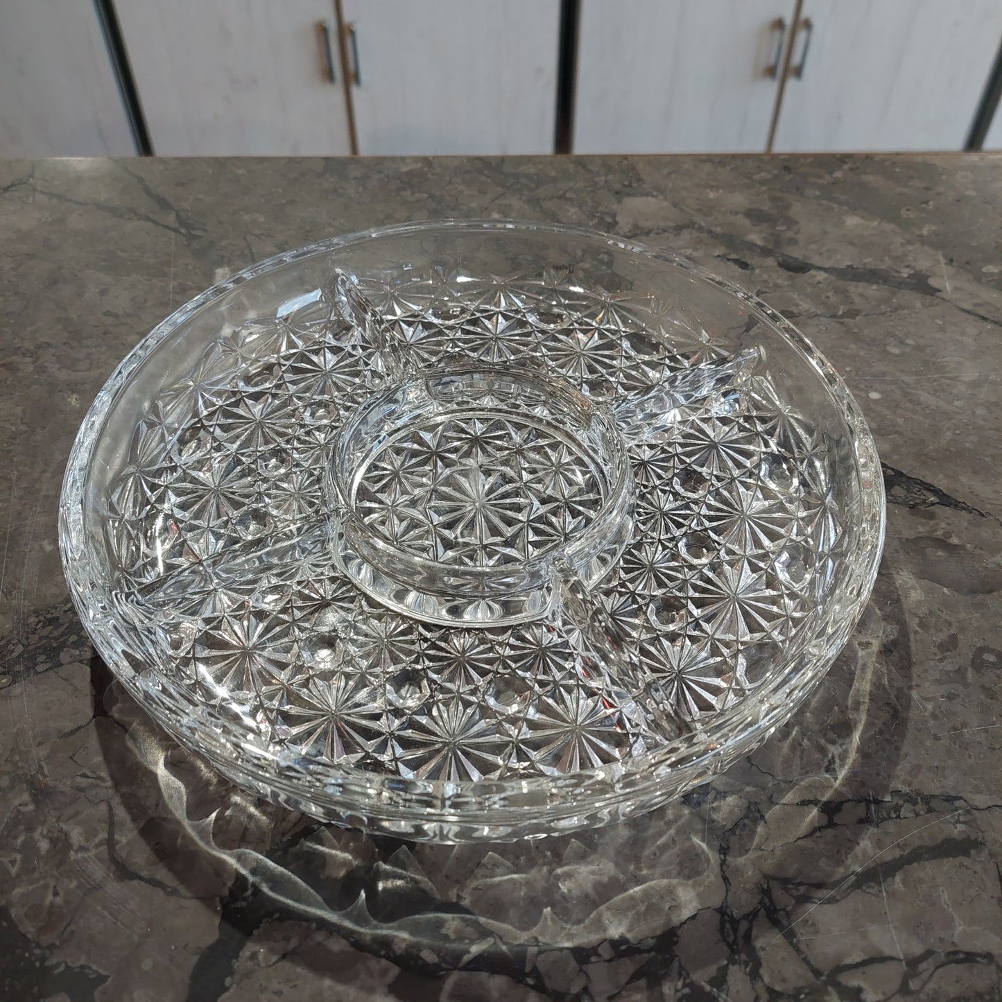 Antipastiera Vetro Francese Luxhem D25cm