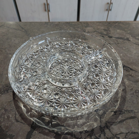 Antipastiera Vetro Francese Luxhem D25cm